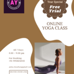 Brown and White Online Yoga Class Flyer (1)